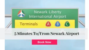 Certifikát, hodnocení, plakát nebo jiný dokument vystavený v ubytování Best EWR Airport Studio-Hot Tub-Free Parking
