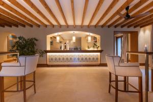 Гостиная зона в Es Moli Hotel