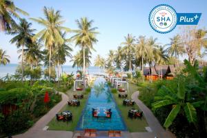 a view of the pool at the six senses punta cana resort at Kupu Kupu Phangan Beach Villas & Spa by L'Occitane - SHA Plus in Haad Pleayleam