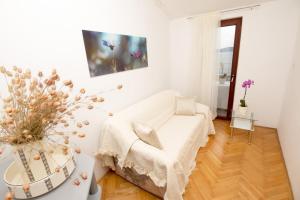 Posteľ alebo postele v izbe v ubytovaní Apartment in Pisak with sea view, balcony, air conditioning, WiFi 3340-4