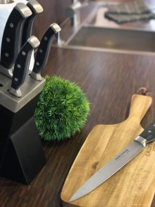 Kuchyň nebo kuchyňský kout v ubytování Ferienwohnung Haid Bodensee, Umgebung Bodman-Ludwigshafen, Radolfzell, Überlingen, Luxus FeWo Haid