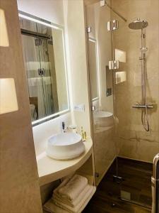 Koupelna v ubytování Aparthotel & Hotel Doha