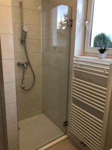 Koupelna v ubytování Hotel Bajt Maribor