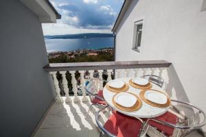 Balkón nebo terasa v ubytování Apartment in Crikvenica with sea view, balcony, air conditioning, WiFi 3492-9