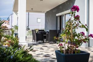 Balkón nebo terasa v ubytování Apartment in Crikvenica with sea view, balcony, air conditioning, WiFi 3492-9