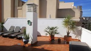 Balkon lub taras w obiekcie Penthouse Clavero Casasol
