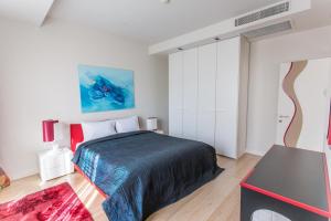 Postel nebo postele na pokoji v ubytování Armoni Residence Istanbul