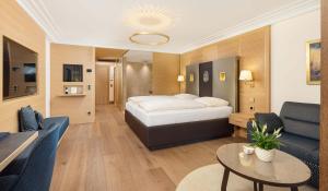 Voodi või voodid majutusasutuse Hotel Friesacher toas