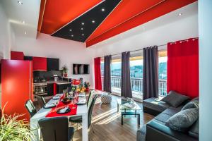 Posezení v ubytování Apartments Sunshine Home