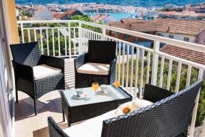 Balkón nebo terasa v ubytování Apartments Sunshine Home