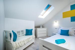 Postel nebo postele na pokoji v ubytování Apartments Sunshine Home