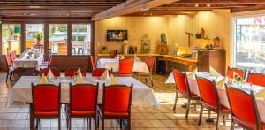 Veitingastaður eða matsölustaður á Hotel Pension Löwen in Sulz