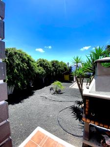 Zahrada ubytování Villa Ágatha, vacaciones en familia en Lanzarote