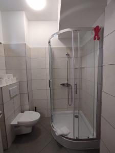 Kúpeľňa v ubytovaní WILLA DobraNocka