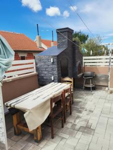 Balkón nebo terasa v ubytování Apartment Mark