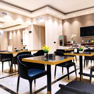 TV a/nebo společenská místnost v ubytování Hotel Folen