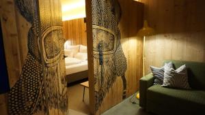 Posezení v ubytování ARLBERGhome Komfort-Apartments & Privat-Sauna + 37 fotografií