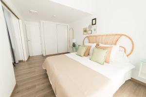 Apartamentos con encanto en el centro de Granada客房内的一张或多张床位