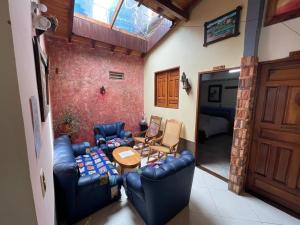 Posezení v ubytování Hotel Atenas Jericó