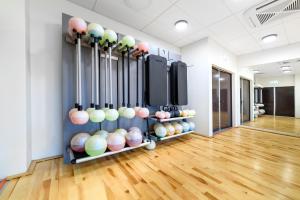 Fitness centrum a/nebo fitness zařízení v ubytování Restart