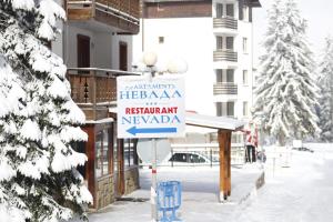 Nevada Aparthotel during the winter