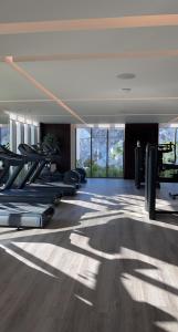 Fitness centrum a/nebo fitness zařízení v ubytování Address Beach Residence Fujairah