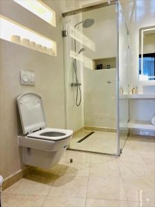 Koupelna v ubytování Aparthotel & Hotel Doha
