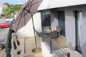 Balkón nebo terasa v ubytování Holiday apartment in Okrug Gornji with terrace, air conditioning, WiFi, washing machine 5070-1