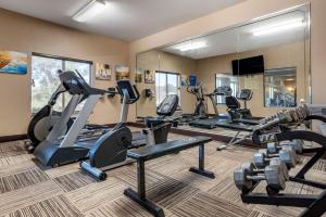 Centrul de fitness și/sau facilități de fitness de la Comfort Inn & Suites