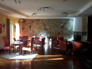Posezení v ubytování Hotel Restaurant Am Pfauenhof
