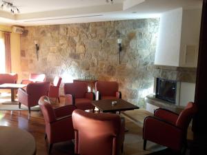 Posezení v ubytování Hotel Restaurant Am Pfauenhof