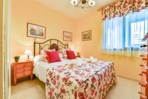 Posteľ alebo postele v izbe v ubytovaní Villas Guzman - Zafiro + 37 fotografií