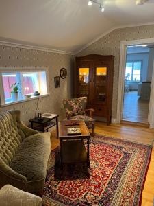 Un lugar para sentarse en Chinova Mötesgård i Järvsö