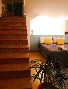 Postel nebo postele na pokoji v ubytování Casa del Sole