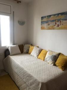 Posteľ alebo postele v izbe v ubytovaní Thalassa 2-4 - Piso precioso a 50 m de la playa