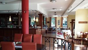 Posezení v ubytování Hotel Restaurant Am Pfauenhof