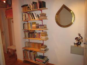 Knihovna v bed and breakfast