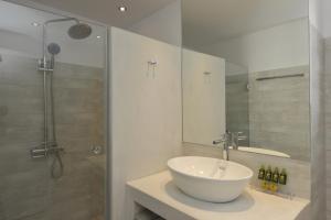 Kúpeľňa v ubytovaní Romantica Suites