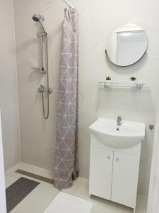 Kúpeľňa v ubytovaní Grafit Apartmanok