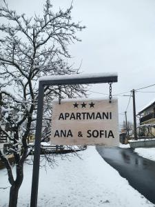 Apartman Sofia v zimě