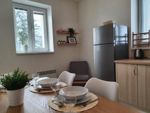 Majoituspaikan Apartmány Břachovna keittiö tai keittotila