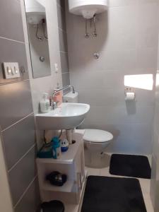 Koupelna v ubytování Studio apartman Miko