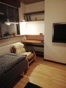 Posezení v ubytování Kløvermarken 14