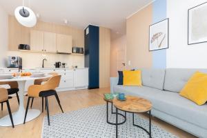 Kuchyň nebo kuchyňský kout v ubytování Seaview Apartment Nexo by Renters Prestige