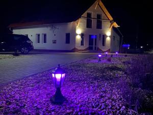 Vonkajšia záhrada v ubytovaní Megnyugtat-lak Apartmanház