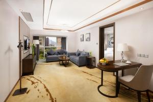 Posezení v ubytování Shenzhen Bay Hisoar Hotel