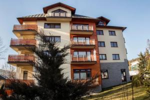 Budynek, w którym mieści się apartament