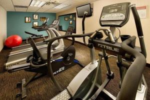 Fitness centrum a/nebo fitness zařízení v ubytování Hotel Lotus Kansas City Stadium