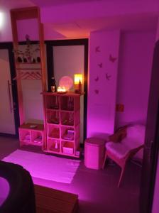 Posteľ alebo postele v izbe v ubytovaní Private Relax Armonia Wellness Apartment