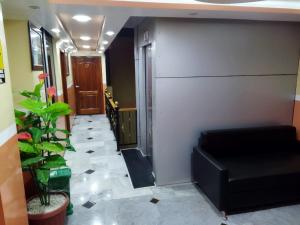 Posezení v ubytování HOTEL VELANEZ SUITE Riobamba